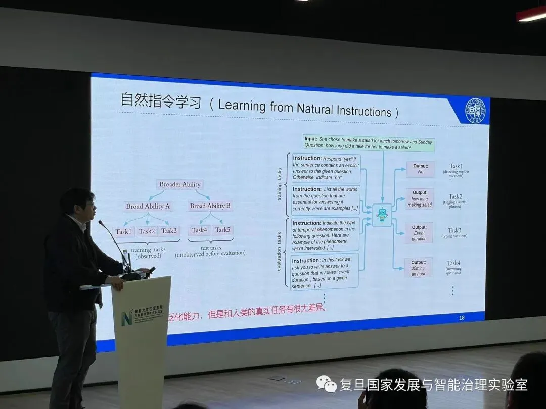 《学术沙龙（三） 对话式大型语言模型介绍——邱锡鹏》配图