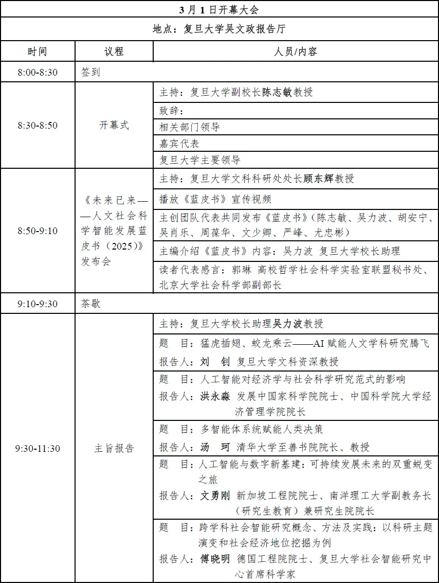 《【大会完整议程|附报名通道】2025人文社会科学智能大会暨《AI4SSH发展蓝皮书》发布会》配图